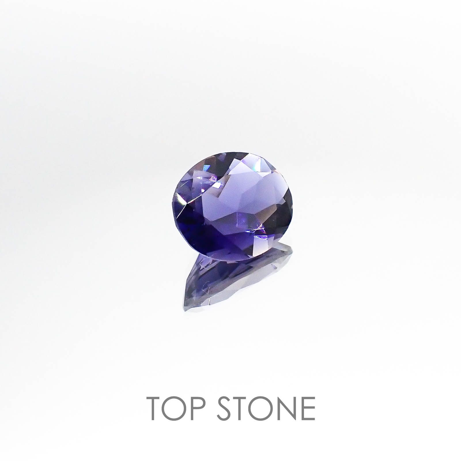 アイオライト(宝石名アイオライト)タンザニア産 2.58ct 識別済[220817256]11x9mm前後