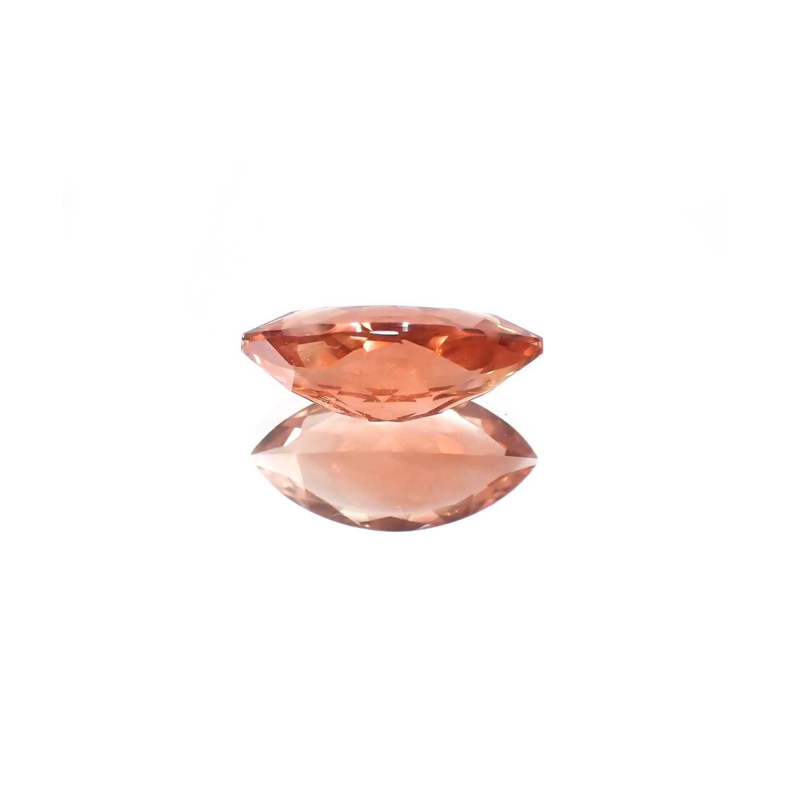 オレゴンサンストーン(宝石名ラブラドライト) アメリカ・オレゴン州産 1.69ct 識別済[210410387]12.1×6.2mm前後