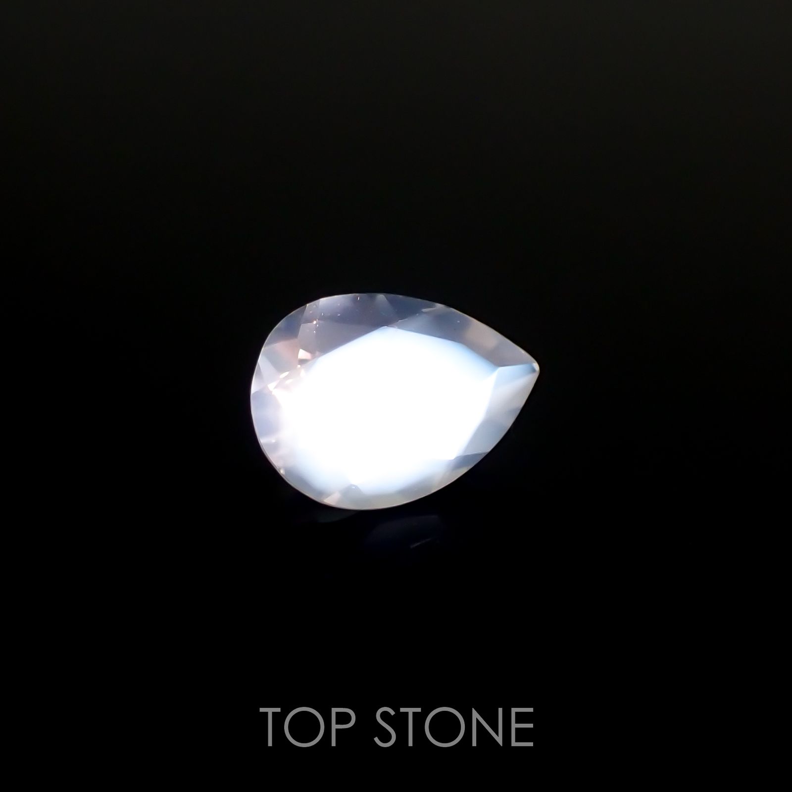 ムーンストーン(宝石名ムーンストーン) インド/スリランカ産 0.58ct 識別済[210912751]7×5mm前後