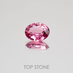 ホットピンクスピネル タンザニア産 ルース 0.37ct[210510853]5.1×4.2mm前後