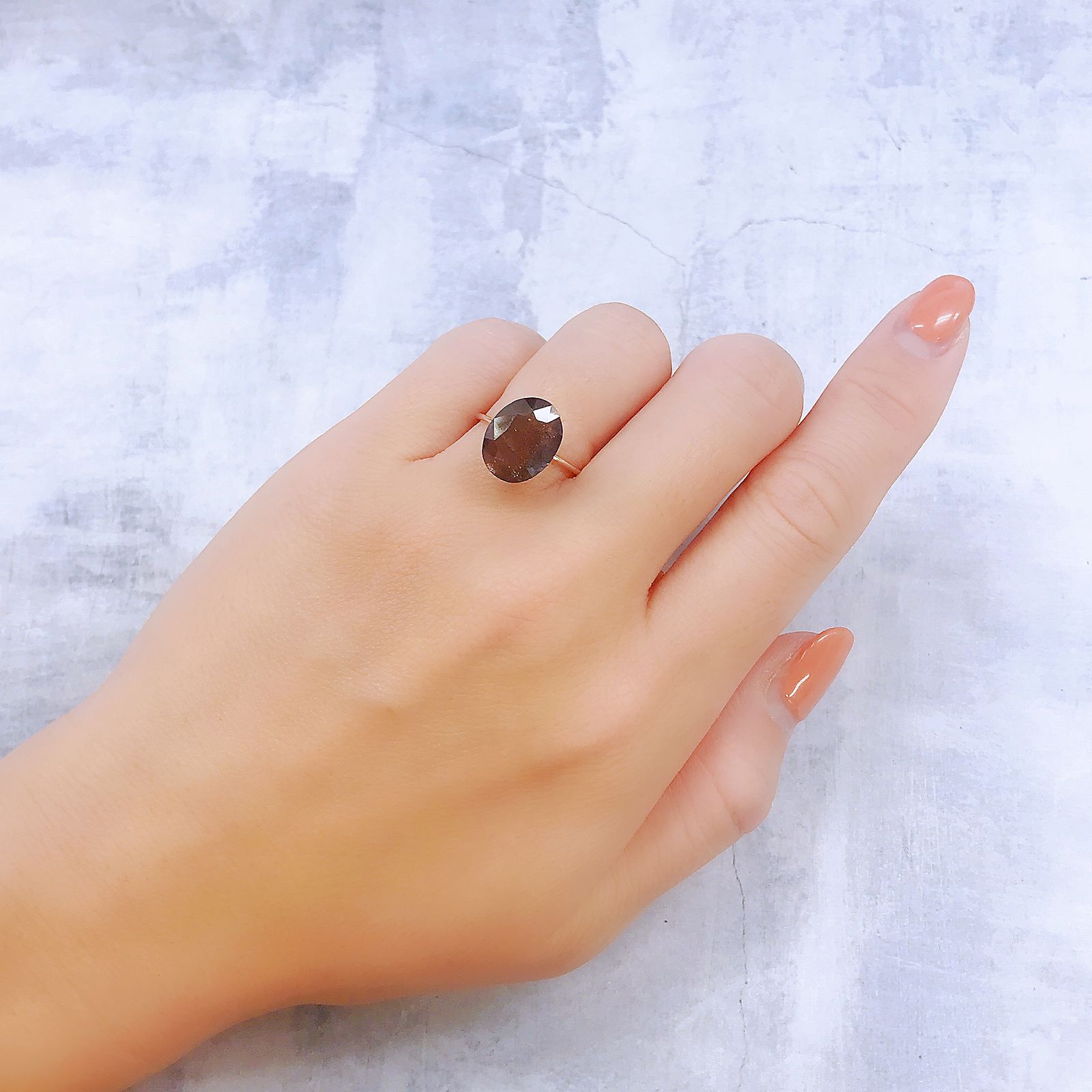 ブラッドショットアイオライト(宝石名アベンチュリン・アイオライト)インド産 4.803ct ソ付(彩珠)[221018898]12.4x9.7mm前後