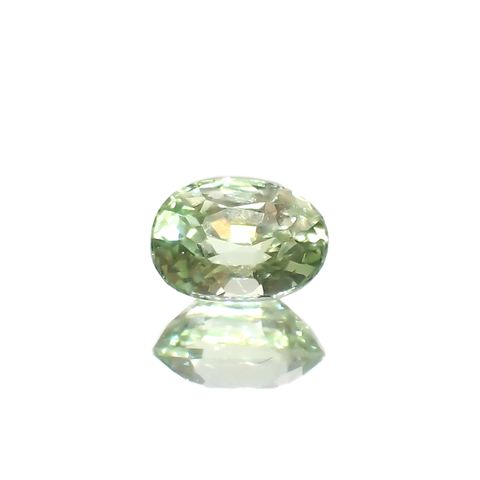 ミントガーネット(宝石名ガーネット)タンザニア産 0.66ct 識別済[230823064]5.8x4mm前後