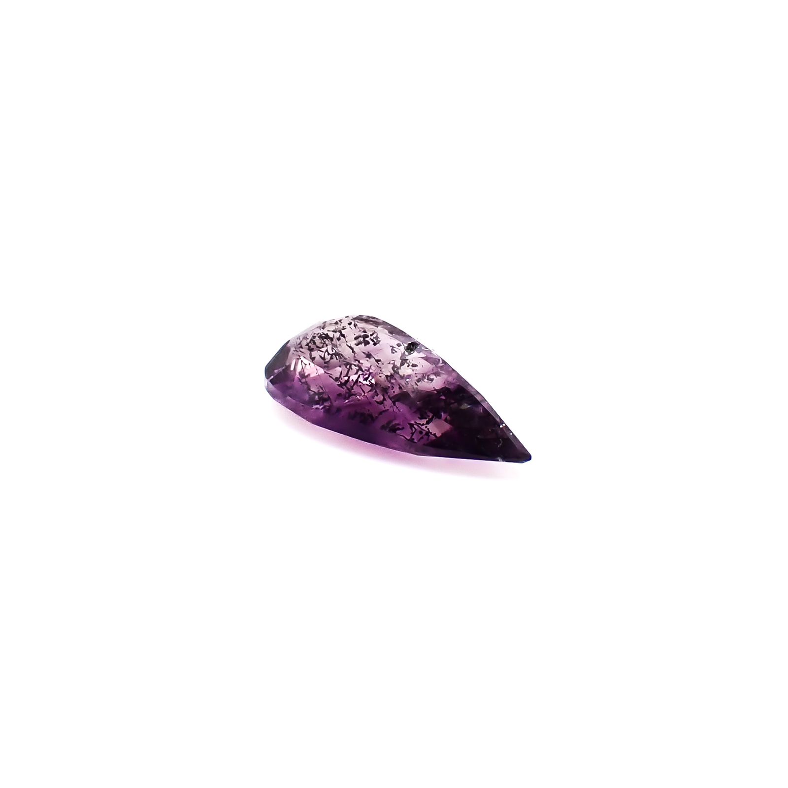 アメジストエレスチャル ブラジル産 3.45ct / 16x7.6mm前後 [260933034]