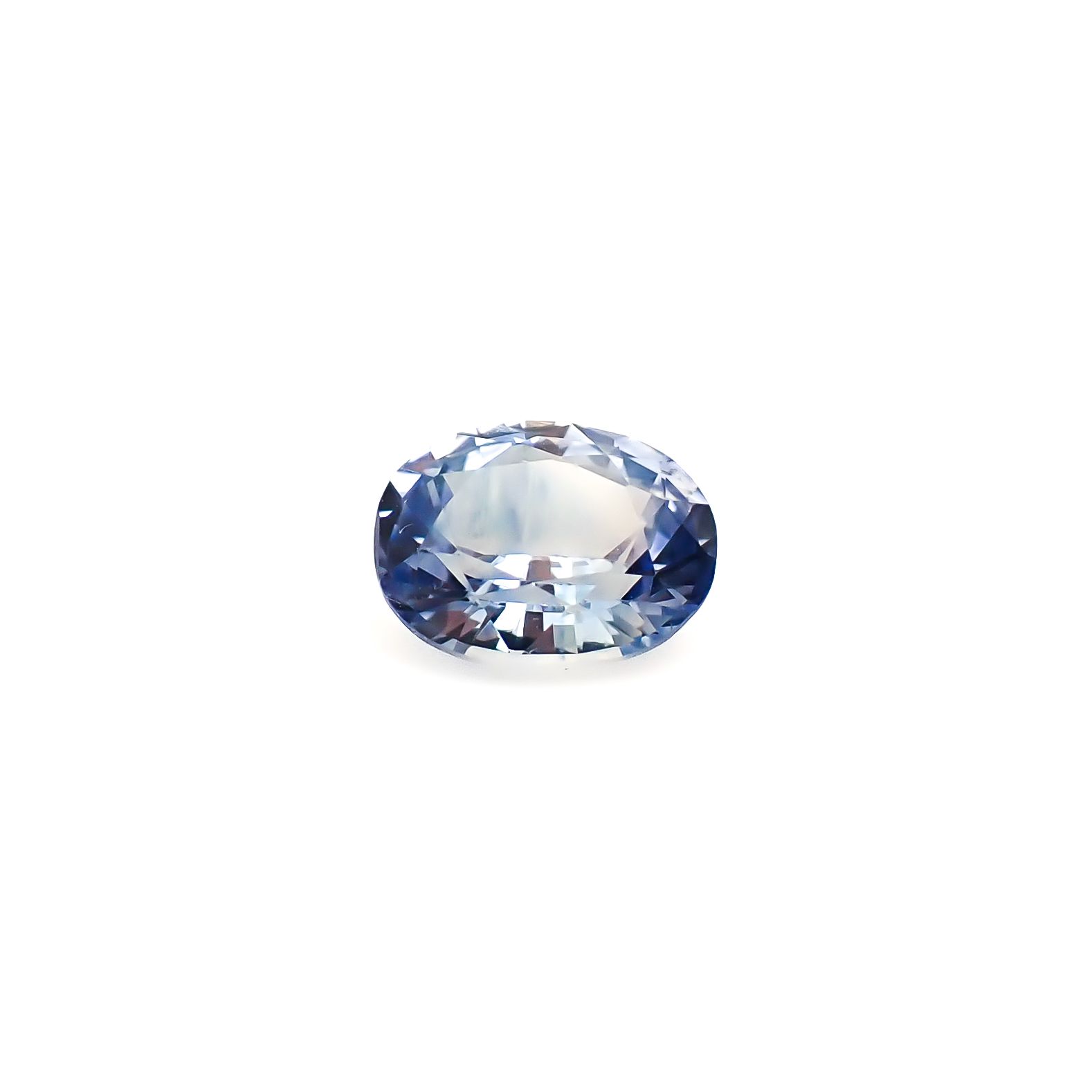 アイスブルーサファイア スリランカ/マダガスカル産 0.80ct / 6.3x4.8mm前後 [260732589]