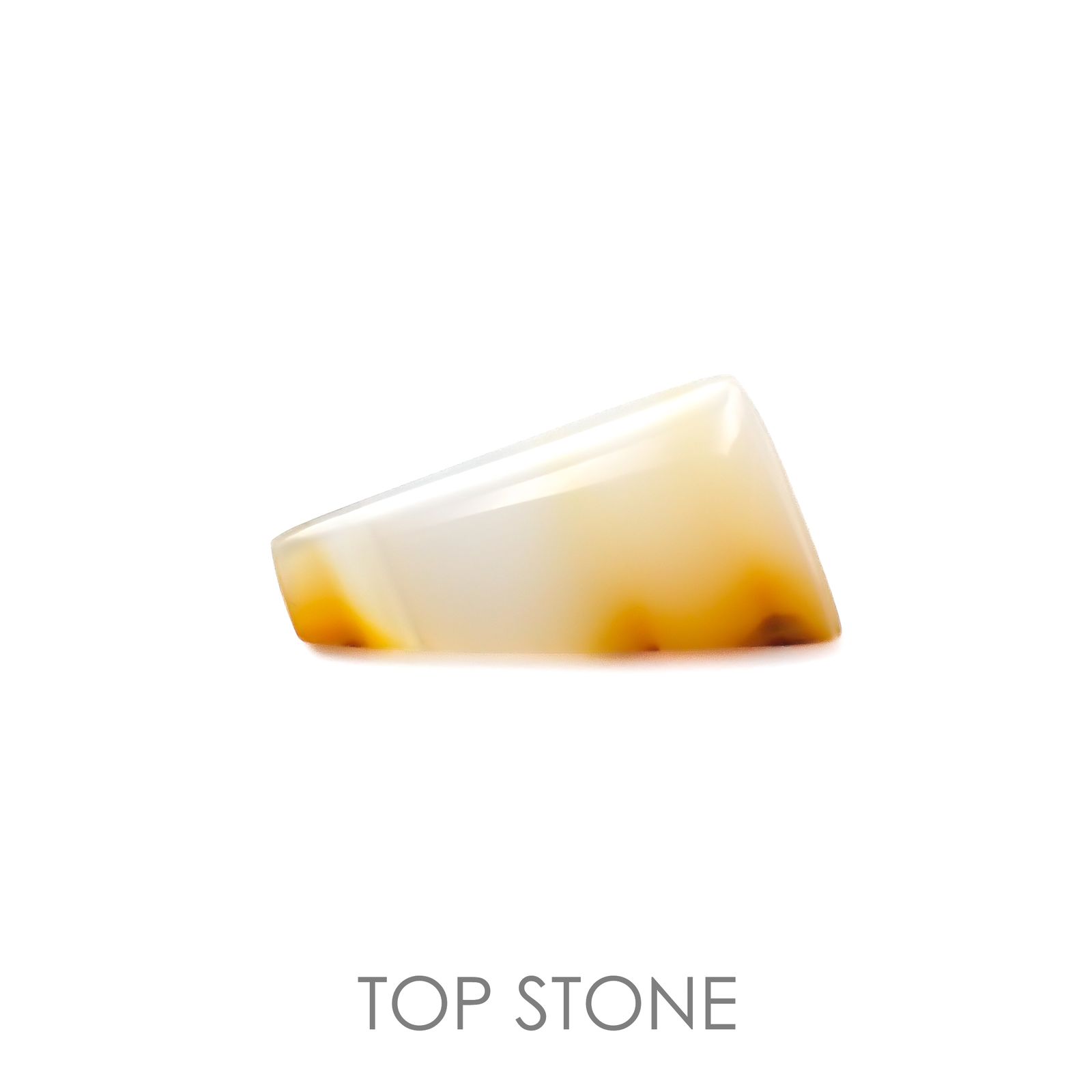 ◇フリーフォーム◇アイリスアゲート スライス インドネシア・スマトラ産 5.35ct[221118998]23.7x13.2mm前後