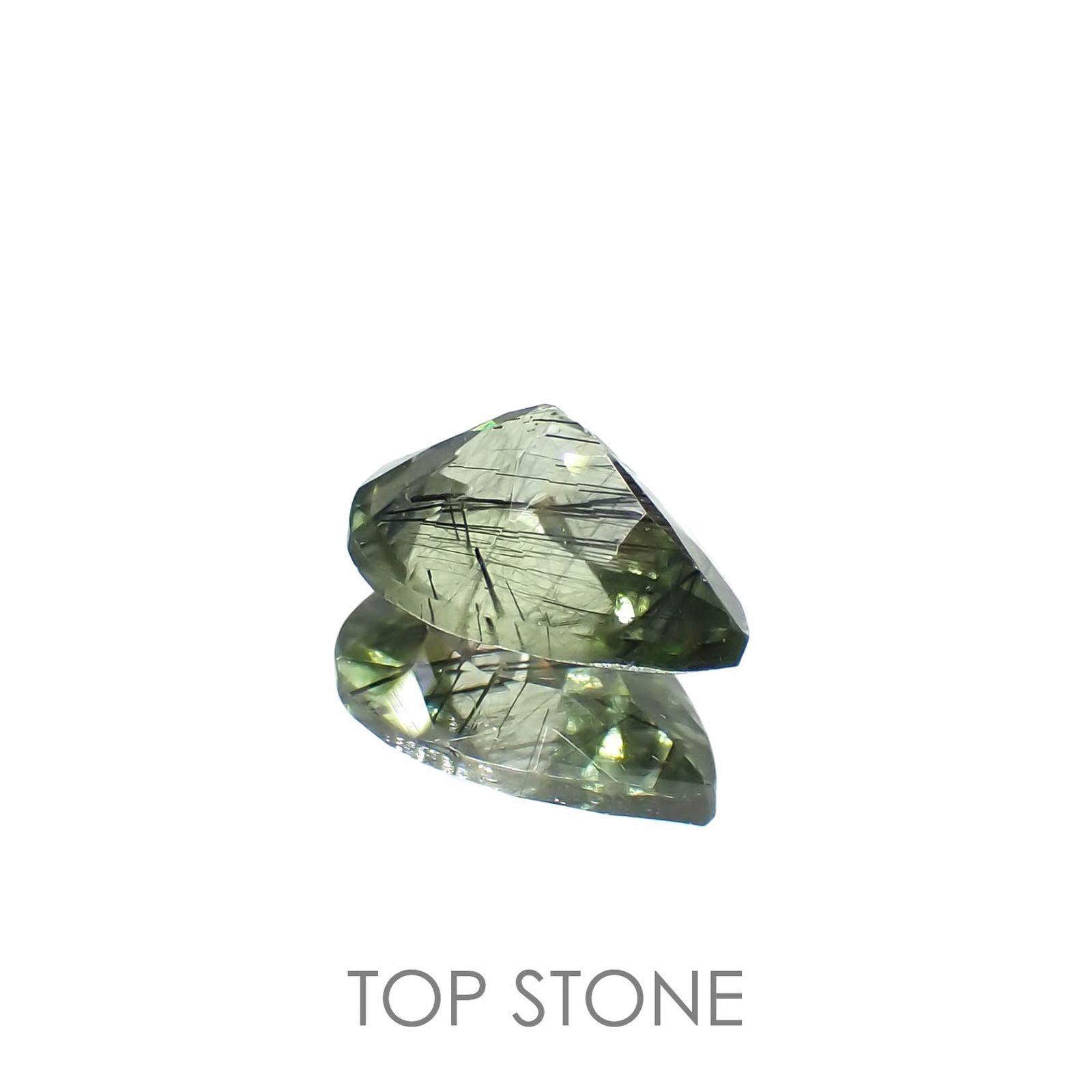ルドウィジャイトインペリドット パキスタン産 1.56ct[221219516]8.9x6.6mm前後