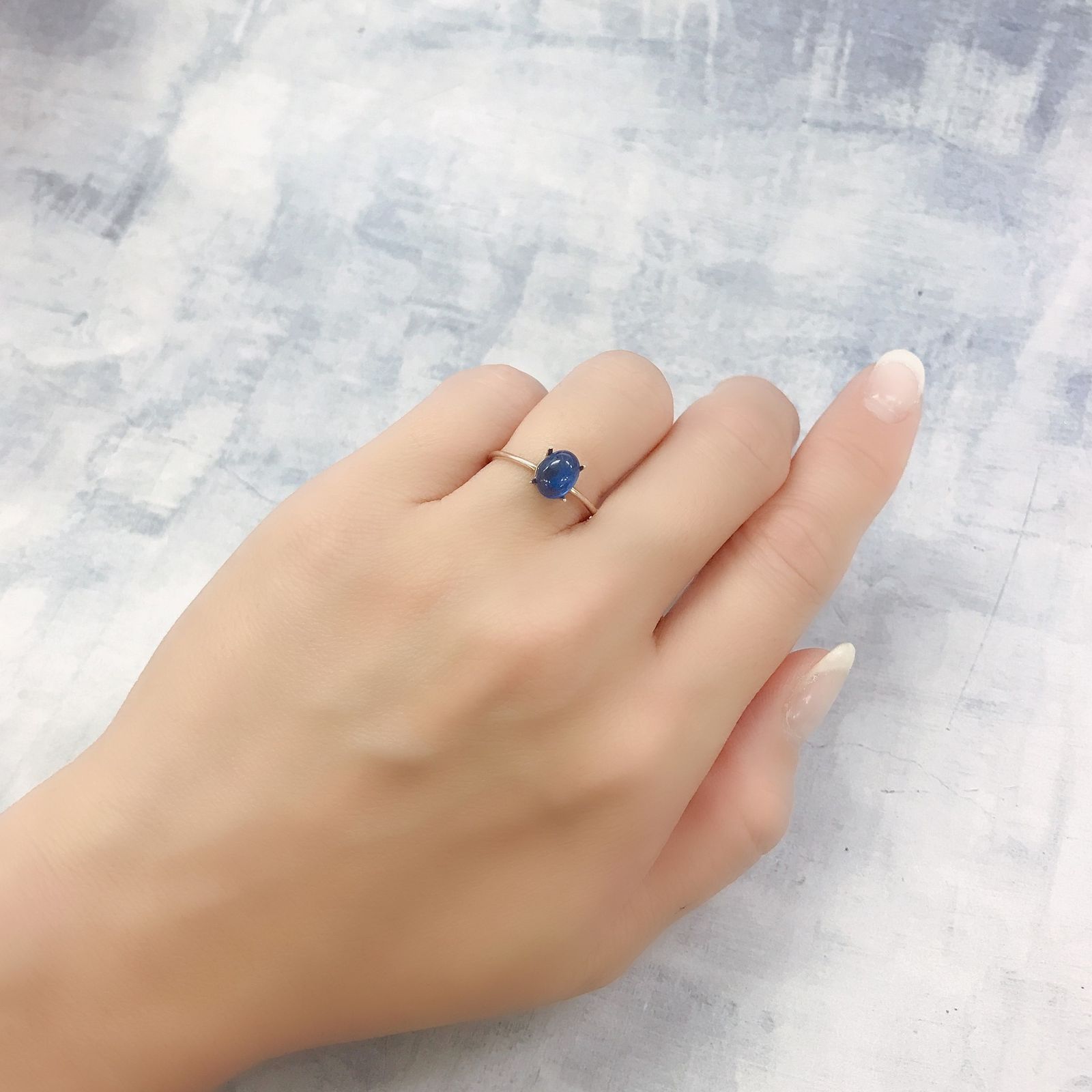 アフガナイト フルオレッセンス(宝石名アフガナイト)アフガニスタン・バダフシャーン州産 0.744ct ソ付(日独)[220717183]7.02x5.45mm前後