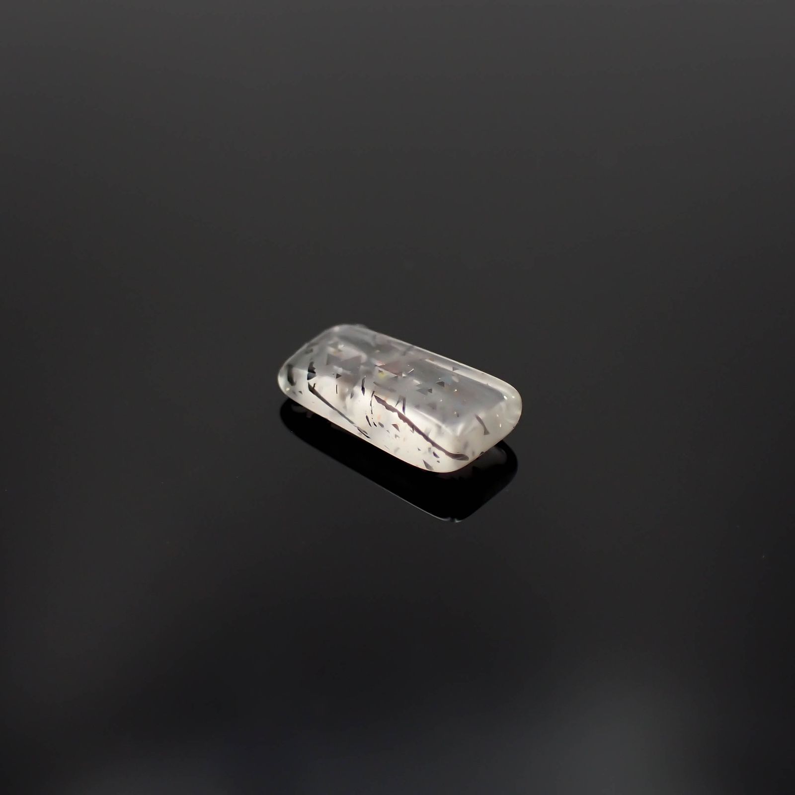 レインボーラティスサンストーン オーストラリア産 0.72ct[230321097]8.4x3.9mm前後