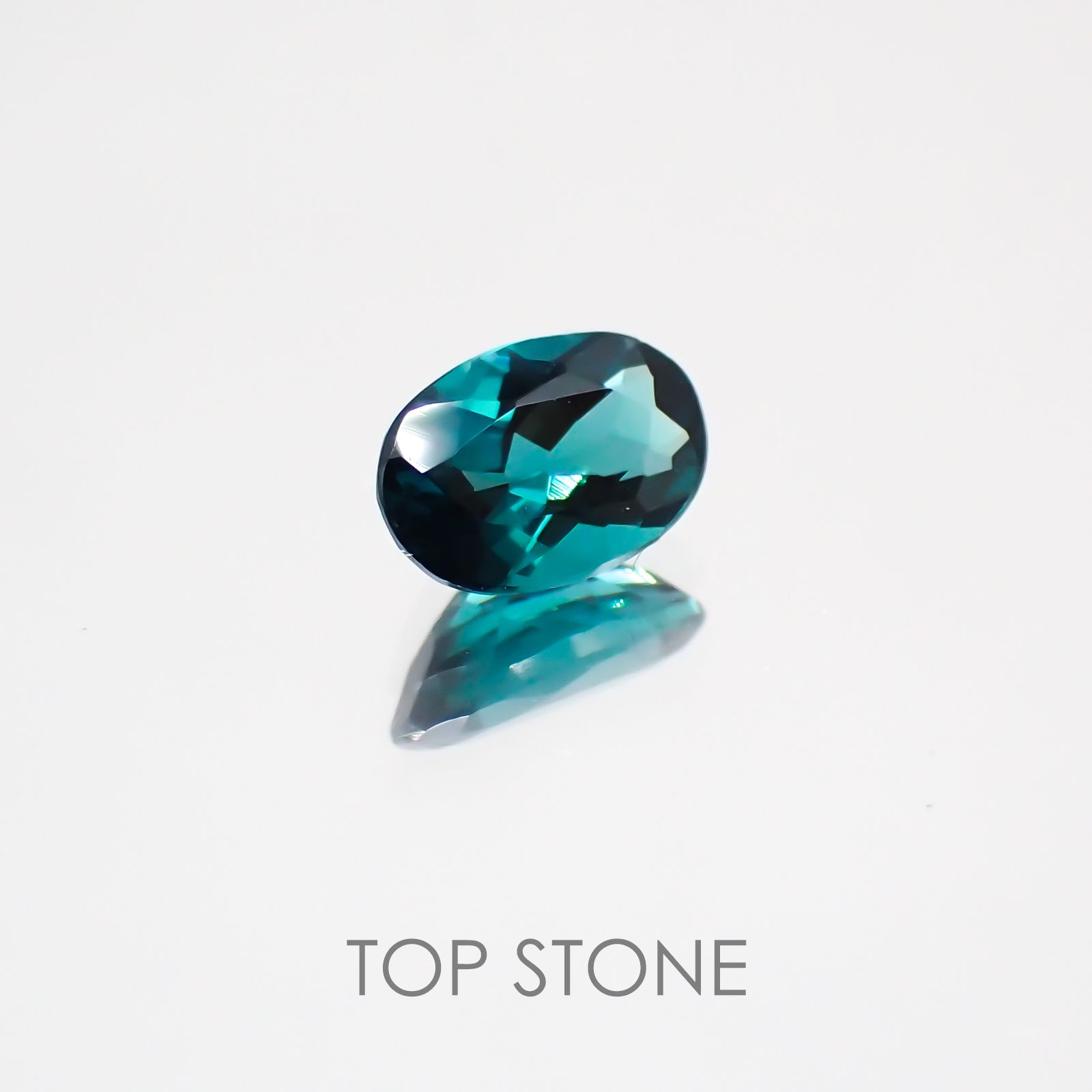 ブルートルマリン ブラジル産 ルース 0.46ct[21029721]6.1×4.1mm前後