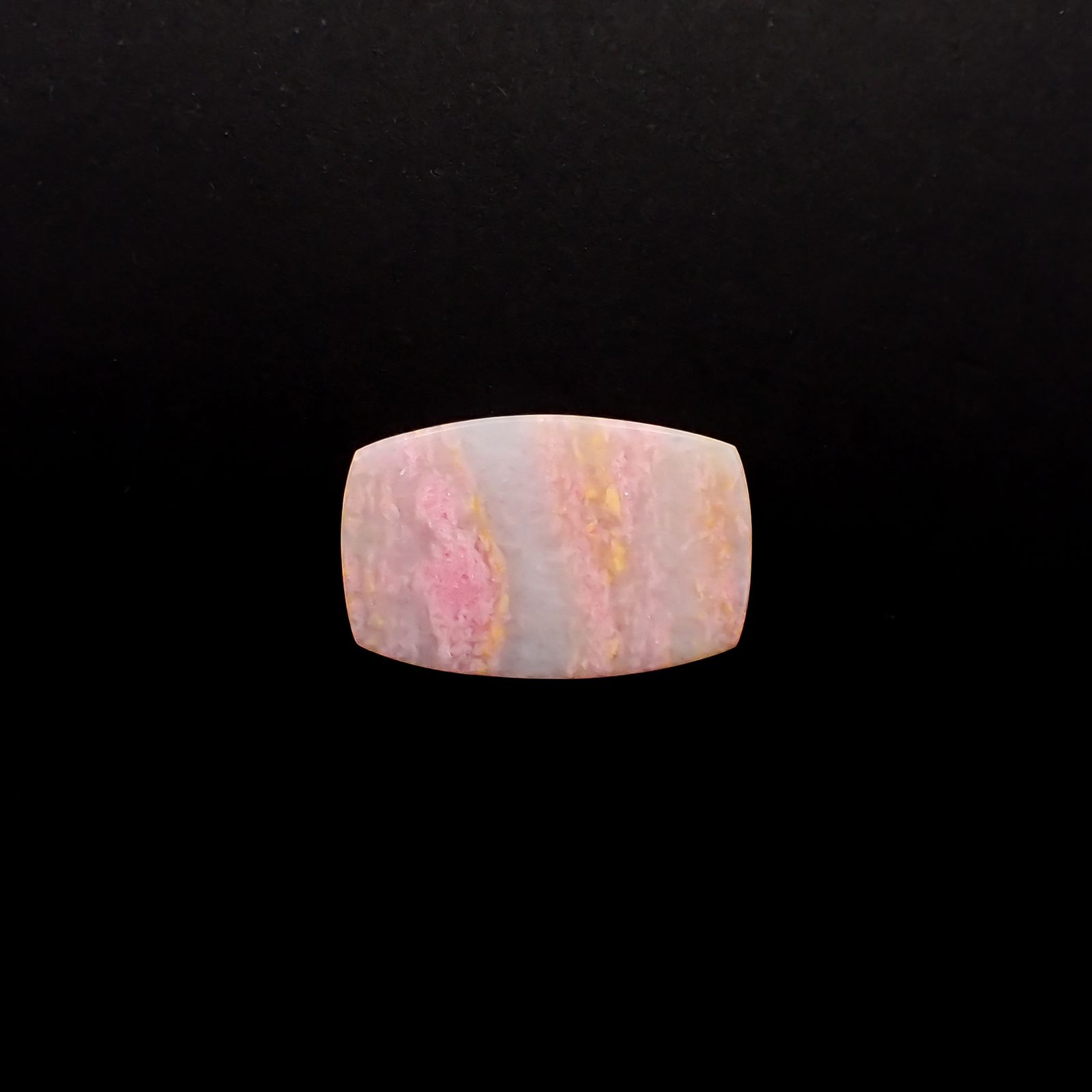 ピンクパッションクォーツ イタリア産 10.56ct[230421555]22.4x14.5mm前後
