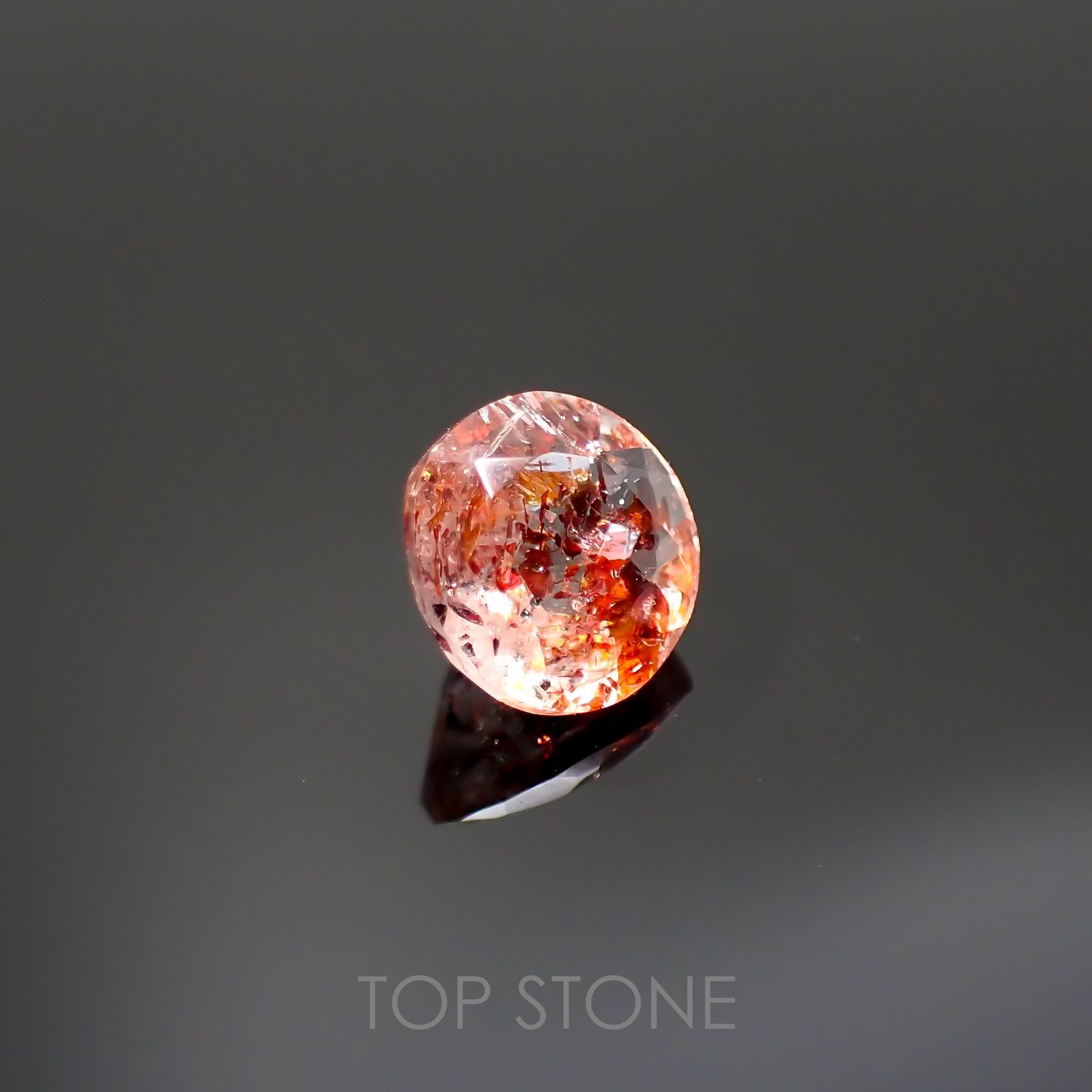 ファイヤークォーツ ナイジェリア産 1.05ct[220114740]6.6x6.6mm前後