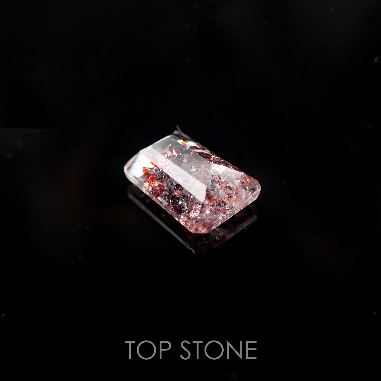 ファイヤークォーツ ナイジェリア産 1.71ct[210510712]8.9×6.2mm前後