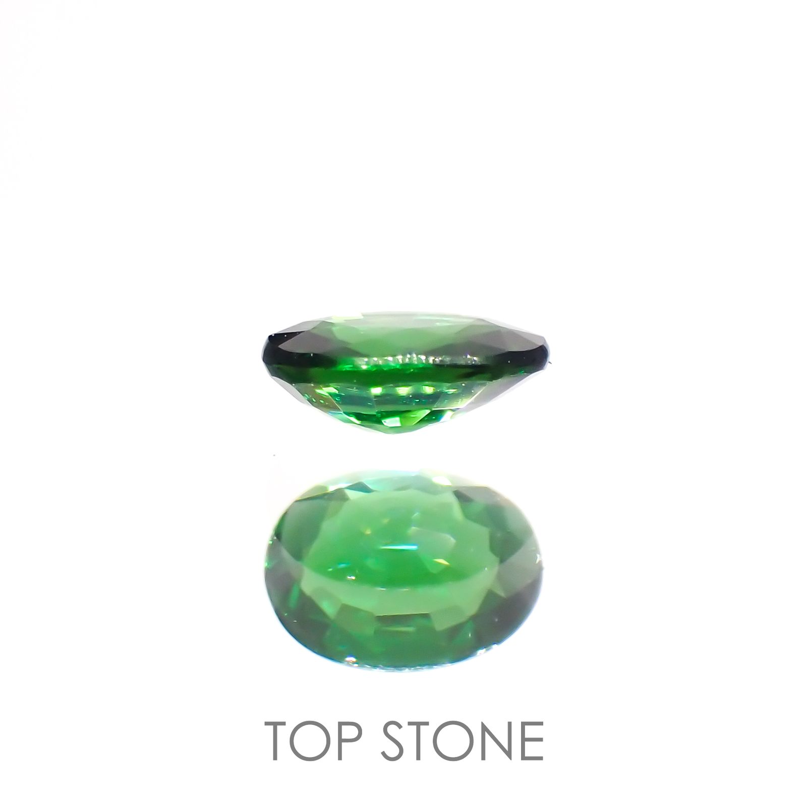 クロムトルマリン タンザニア産 0.22ct[220114168]4.7x3.8mm前後