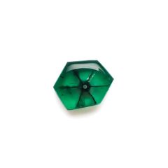 トラピッチェエメラルド(宝石名トラピッチェ・エメラルド)コロンビア産 2.887ct ソ付(彩珠)[221018466]10.1x8.6mm前後