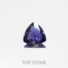 アイオライトサンストーン(宝石名アベンチュリン・アイオライト) インド/ブラジル産 1.08ct 識別済[210611105]8.1×8.2mm前後