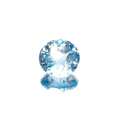 ◇カスタムカット◇ブルートパーズ ブラジル産 5.04ct[221219326]10.2x10.2mm前後