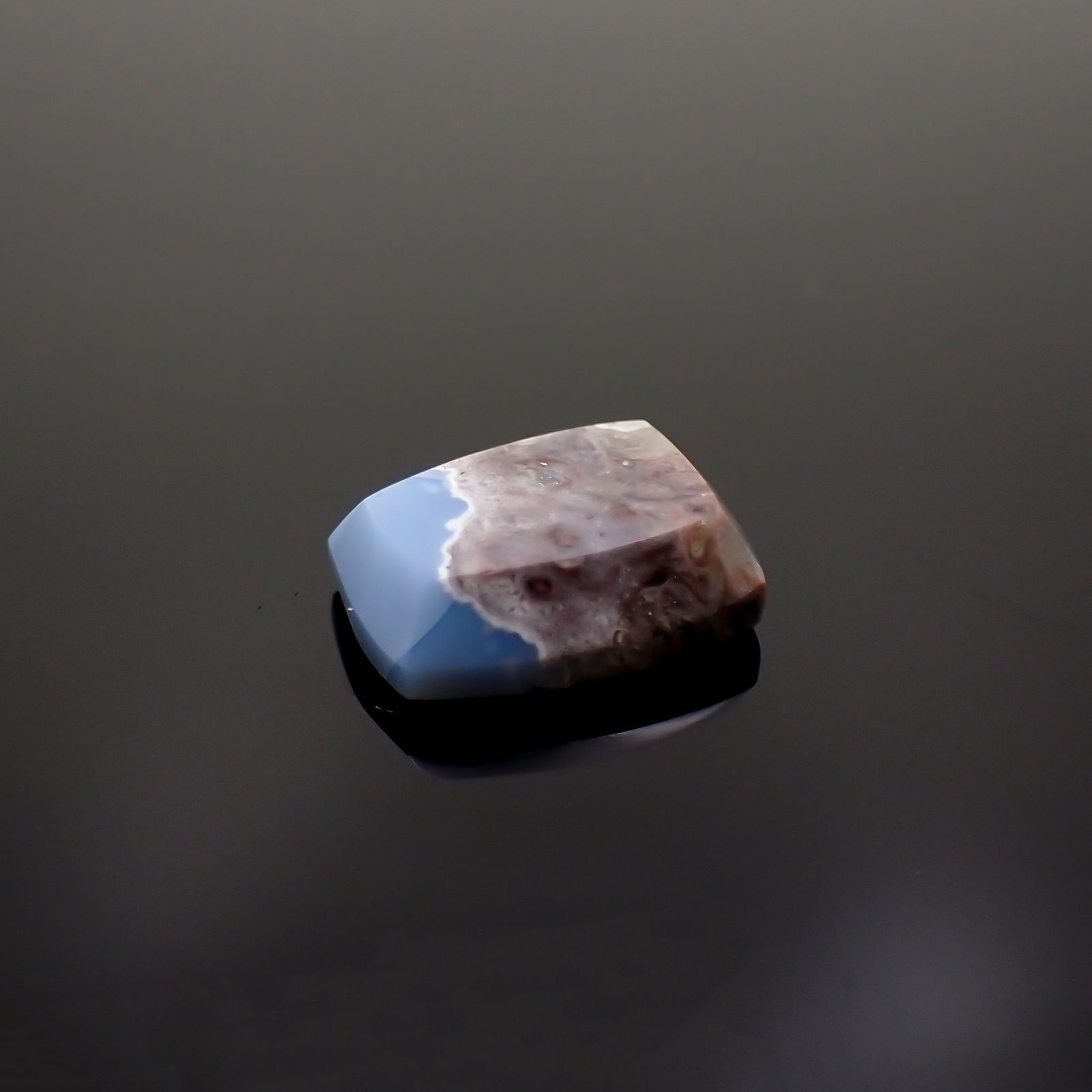マトリックスブルーオパール アメリカ・オレゴン州産 3.63ct[220917818]12x9.1mm前後