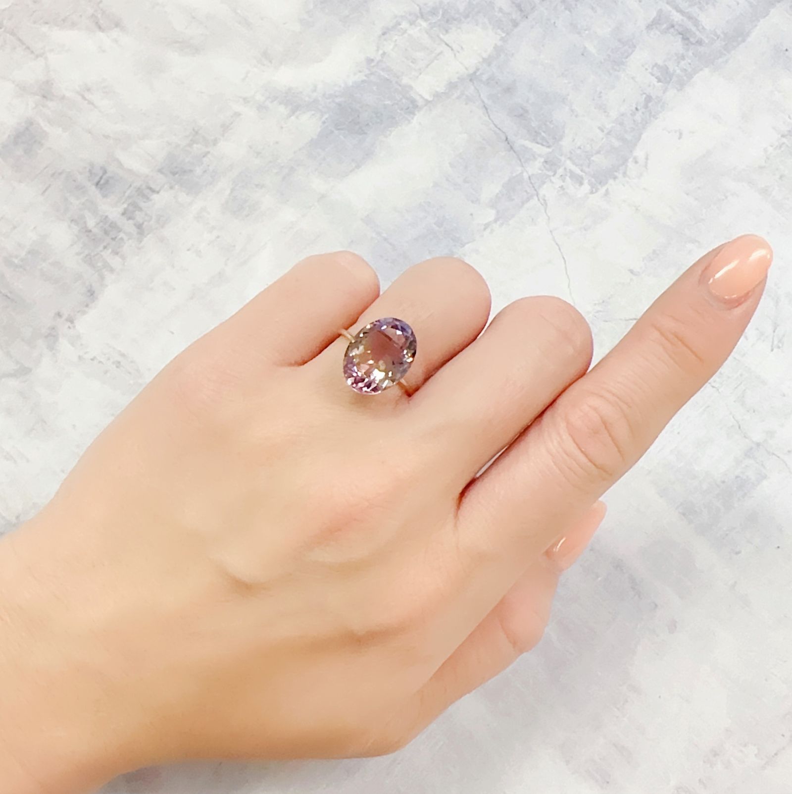 アメトリン ブラジル産 6.01ct[230120077]14.3x10.7mm前後