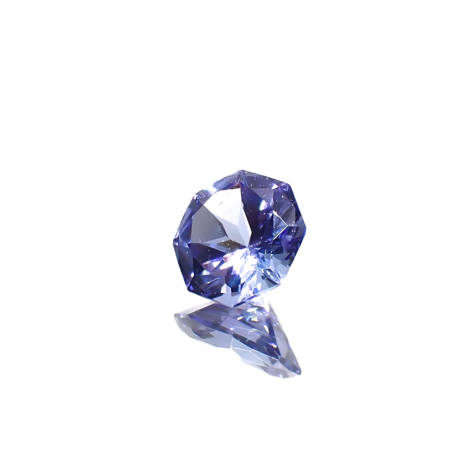 ◇オクタゴンカット◇タンザナイト(宝石名タンザナイト)タンザニア産 0.48ct 識別済[240628128]5x5mm前後