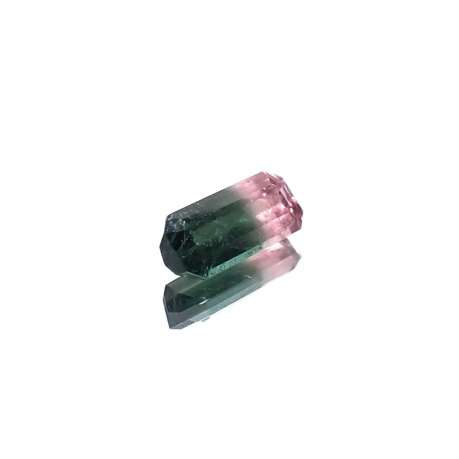 バイカラートルマリン アフガニスタン産 0.62ct[240929144]7.7x3.4mm前後