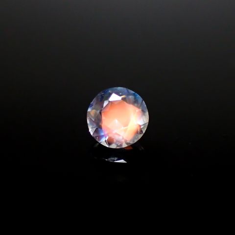 レインボームーンストーン(宝石名ラブラドライト)マダガスカル産 0.21ct 識別済[250129801]4x3.9mm前後