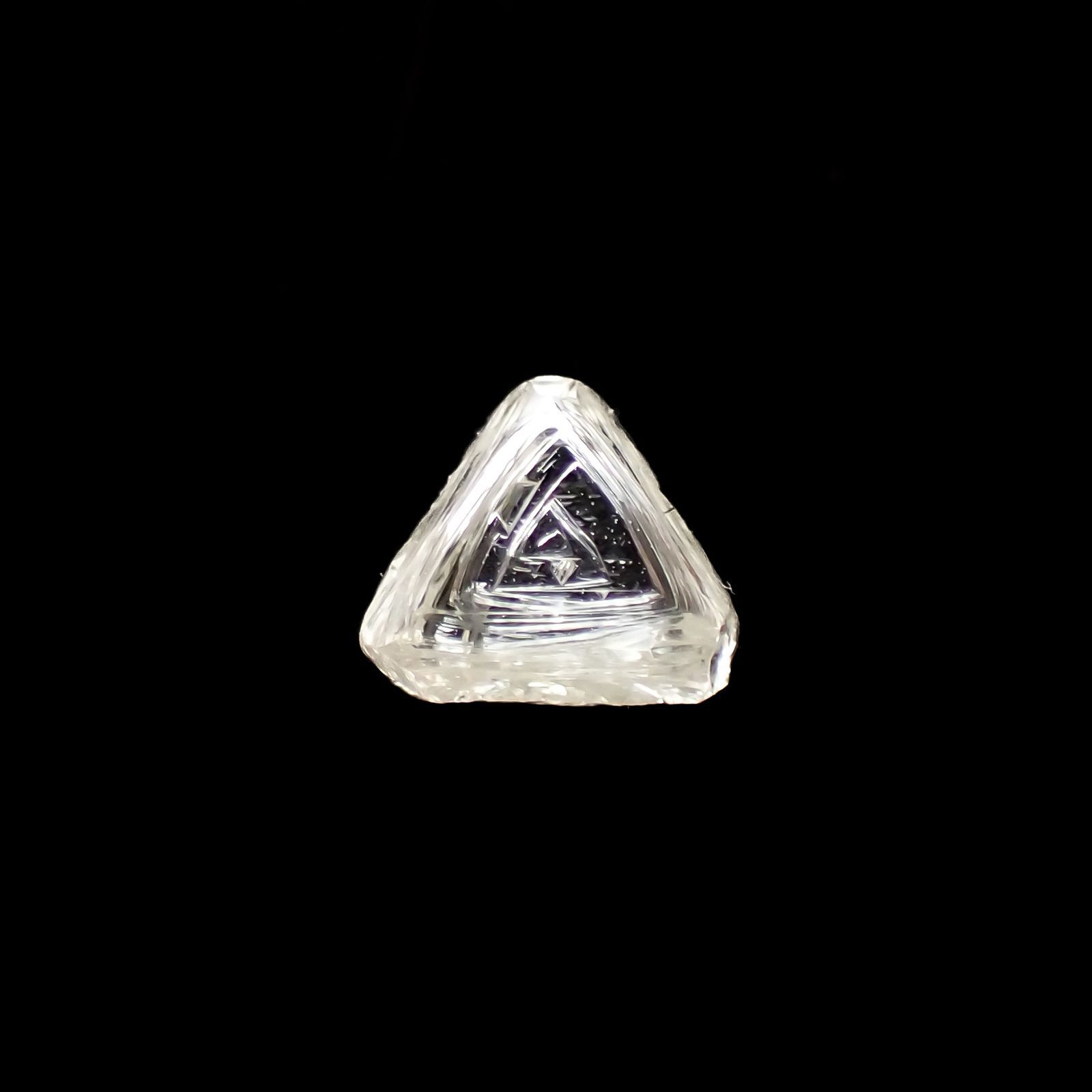 マクルダイヤモンド(宝石名ダイアモンド)カナダ産 0.51ct 識別済[221018860]4.7x4.9mm前後