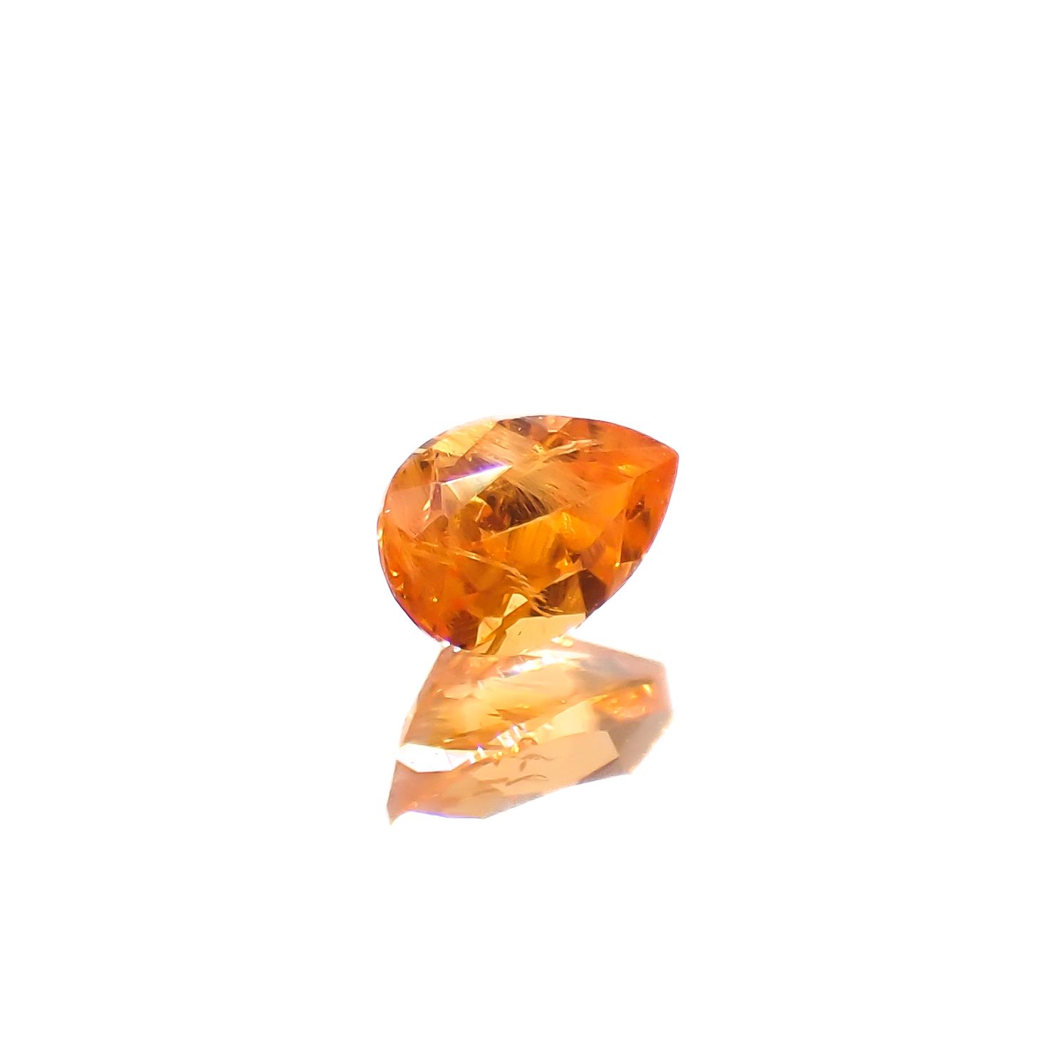 マンダリンガーネット マダガスカル産 0.24ct[240628217]4x2.7mm前後