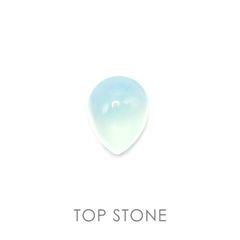 ブルーオパール ペルー産 ルース 1.14ct[20106193]8.8×6.9mm前後