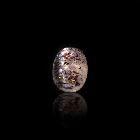 レインボーラティスサンストーン オーストラリア産 1.53ct[230722901]8x6.3mm前後