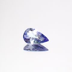 バイカラータンザナイト(宝石名タンザナイト)タンザニア産 0.79ct 識別済[231224644]7.9x5mm前後