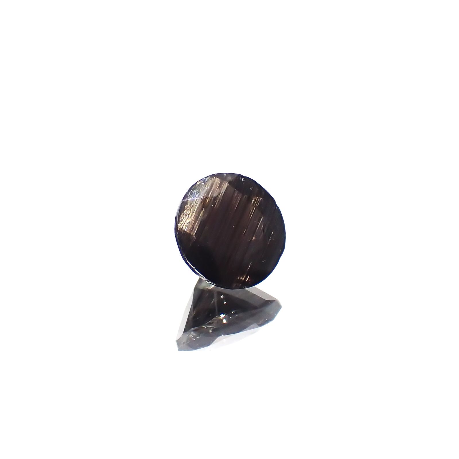 レインボースキャポライト ブラジル産 0.42ct [240326857]4.9x4.9mm前後