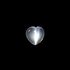 ムーンストーンキャッツアイ インド産 1.55ct[240527759]7.9x7.8mm前後