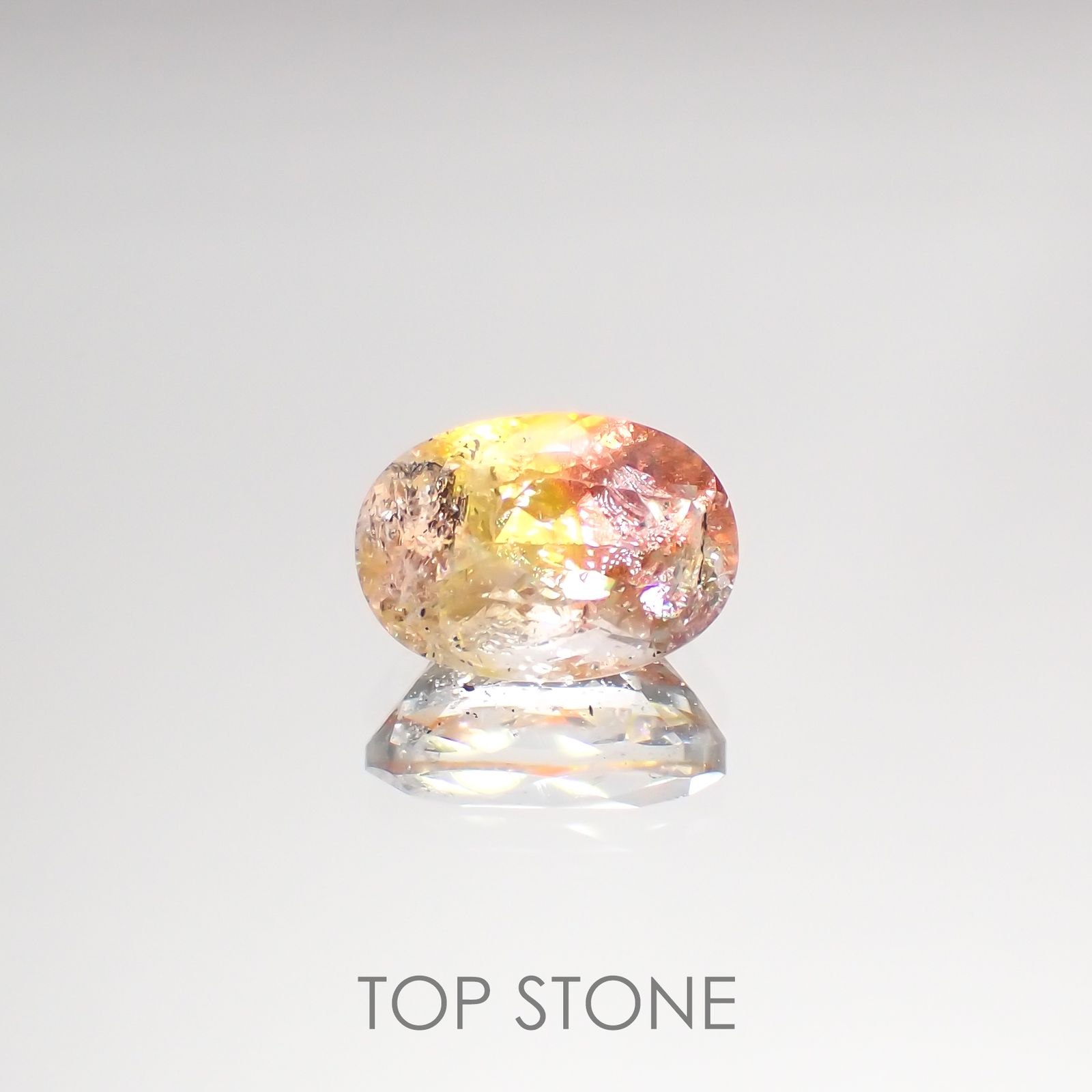 オーロラクォーツ ブラジル・ミナスジェライス産 2.95ct[220114381]10.8x7.6mm前後