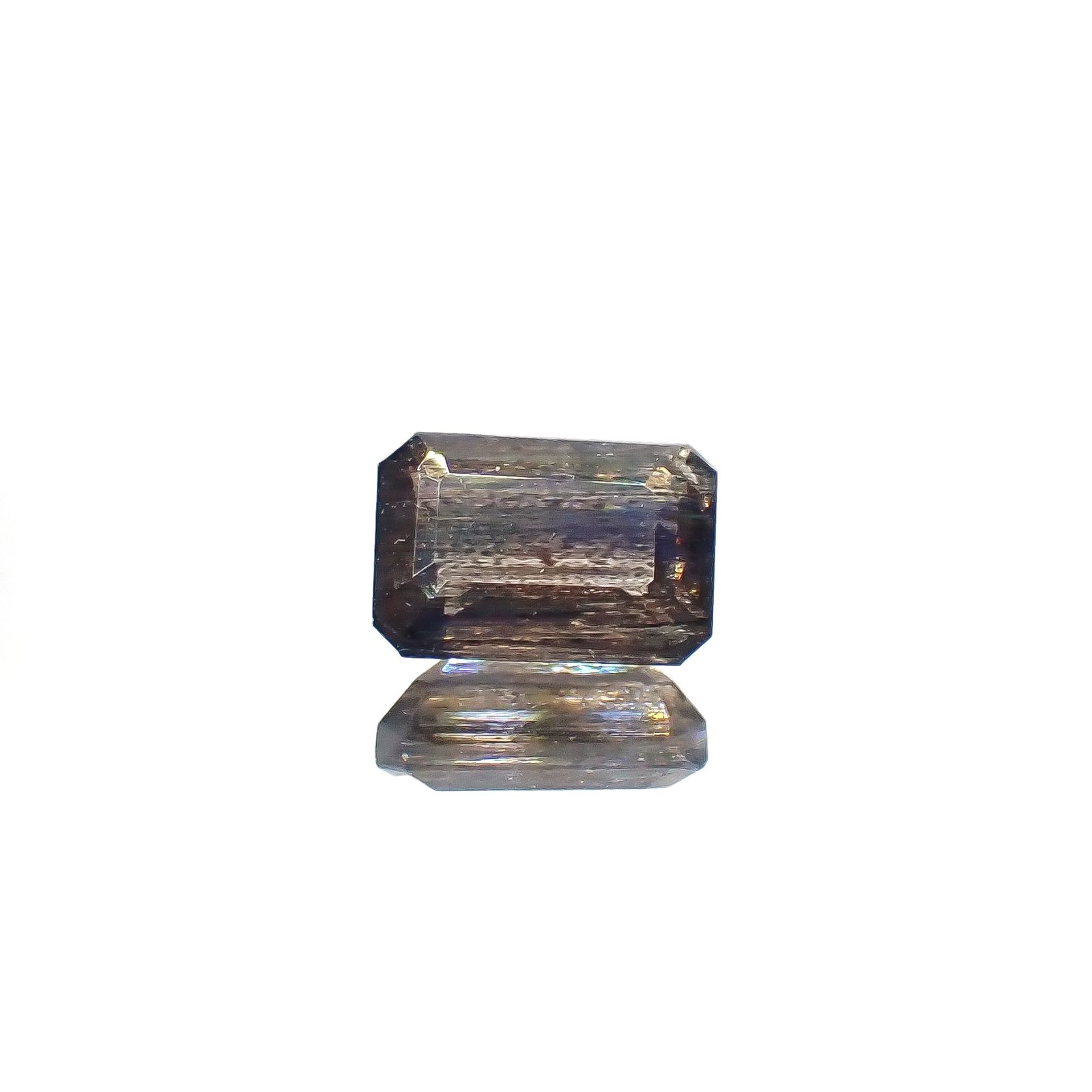 レインボースキャポライト ブラジル産 0.47ct [240326862]6x3.9mm前後