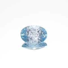 ◇カスタムカット◇ブルートパーズ ブラジル産 3.58ct[221219335]11.8x8.1mm前後