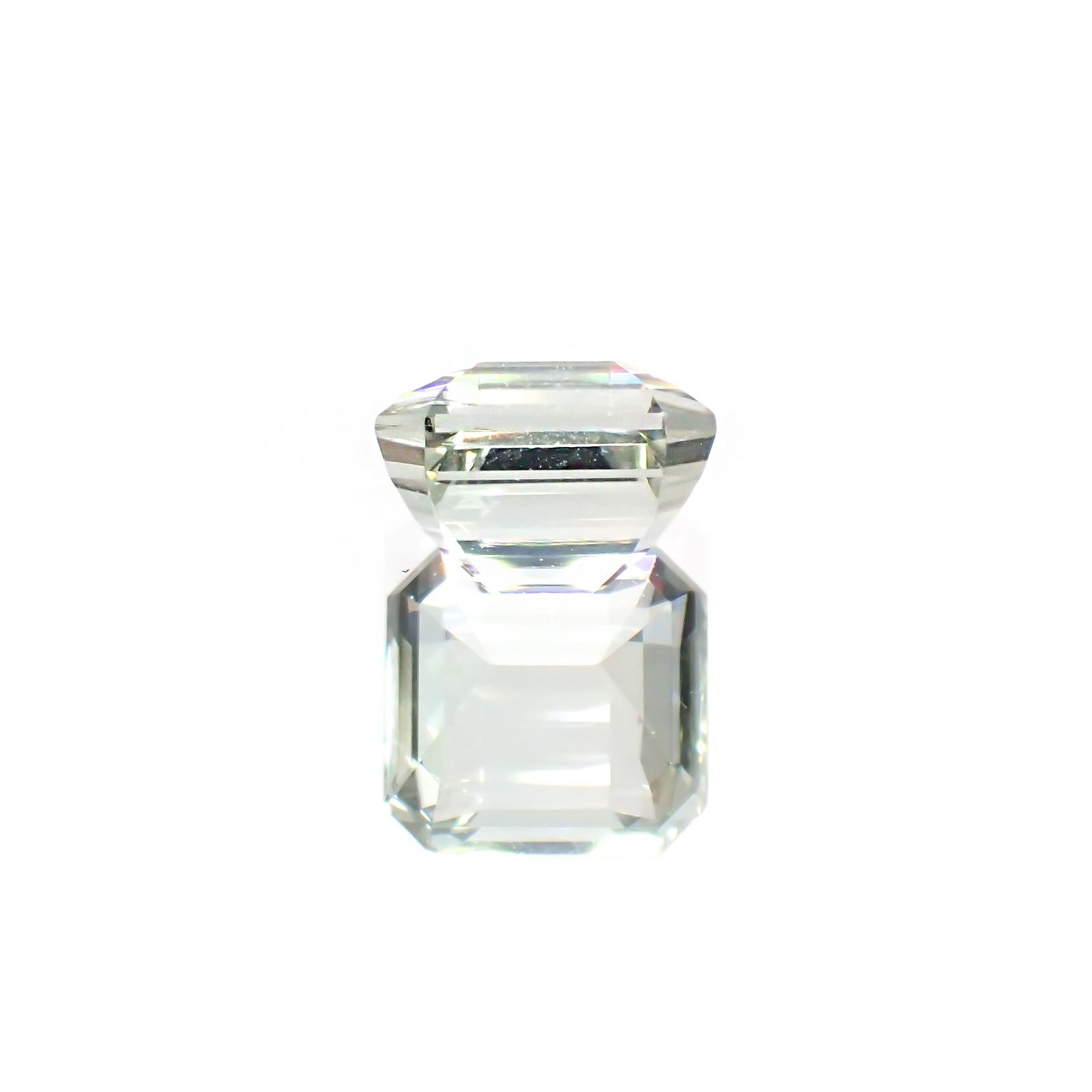 グリーントルマリン(宝石名トルマリン) ルワンダ産 ソ付(彩珠) 1.938ct / 7.1x6.9mm前後 [211013640]