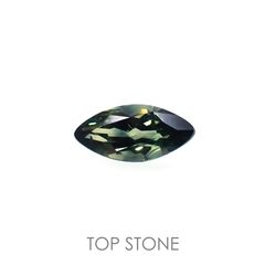 パーティカラーサファイア(宝石名パーティカラード・サファイア)ケニア産 0.64ct 識別済[220717131]8x3.8mm前後