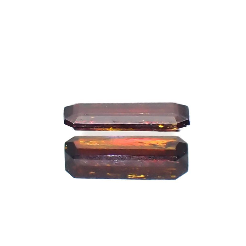 ルチル単結晶 ブラジル産 0.16ct[230119835]5.4x2.3mm前後