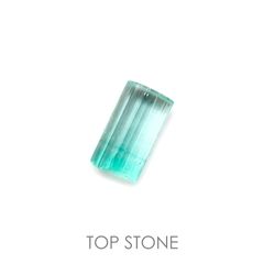 エメラルド(宝石名エメラルド ヘッド・ベリル) コロンビア産 原石・結晶 2.564ct ソ付(彩珠)[20062735]9.9×5.4mm前後
