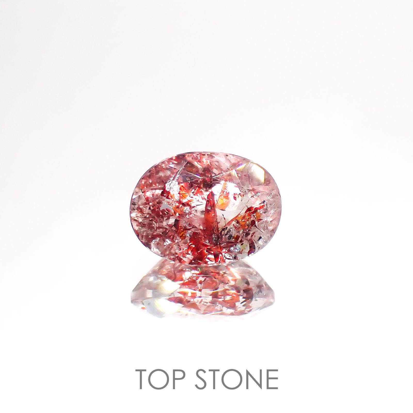 ファイヤークォーツ ナイジェリア産 1.54ct[220114742]8.7x6.5mm前後