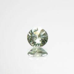 バナジウムクリソベリル(宝石名クリソベリル)マダガスカル産 0.439ct ソ付(日独)[220817419]4.62x4.69mm前後