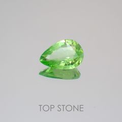 ミントガーネット タンザニア産 ルース 1.39ct[21019211]9.4×6.7mm前後