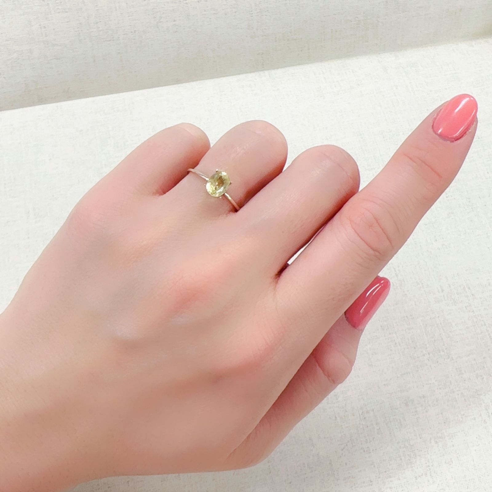 ブラジリアナイト(宝石名ブラジリアナイト)ブラジル産 0.78ct 識別済[230220690]6.7x5.1mm前後