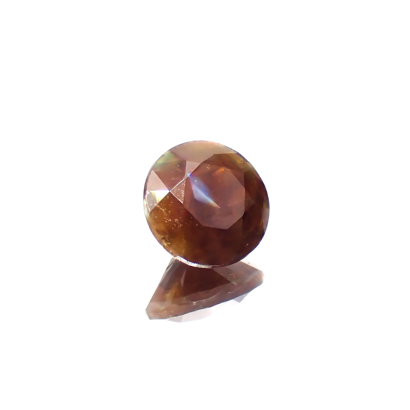 レインボーガーネット 日本・奈良県天川村産 0.99ct[230521955]6x6mm前後