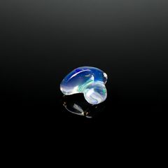 ウォーターオパール 原石 メキシコ産 0.74ct[240125311]6.8x6.5mm前後