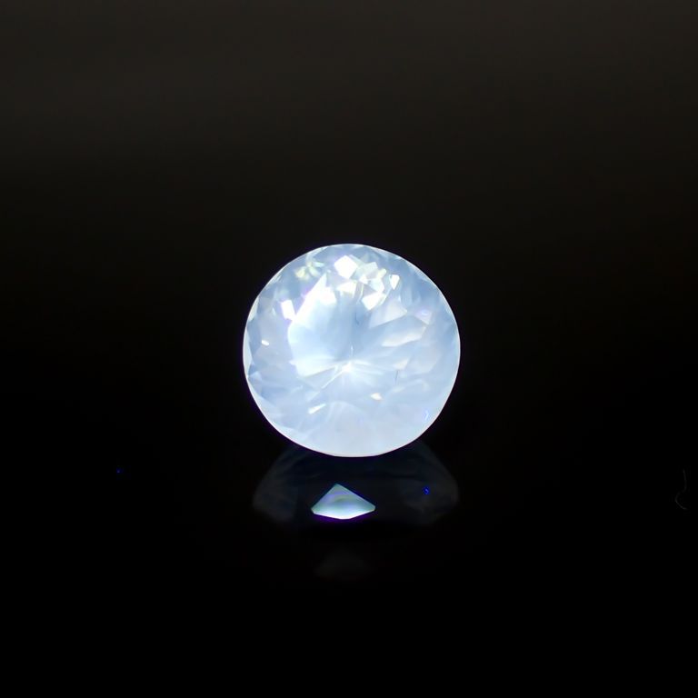 ゴールデンカルサイト フォスフォレッセンス(宝石名フォスフォレッセンス・カルサイト)メキシコ産 3.68ct 識別済[221119080]9.9x10mm前後