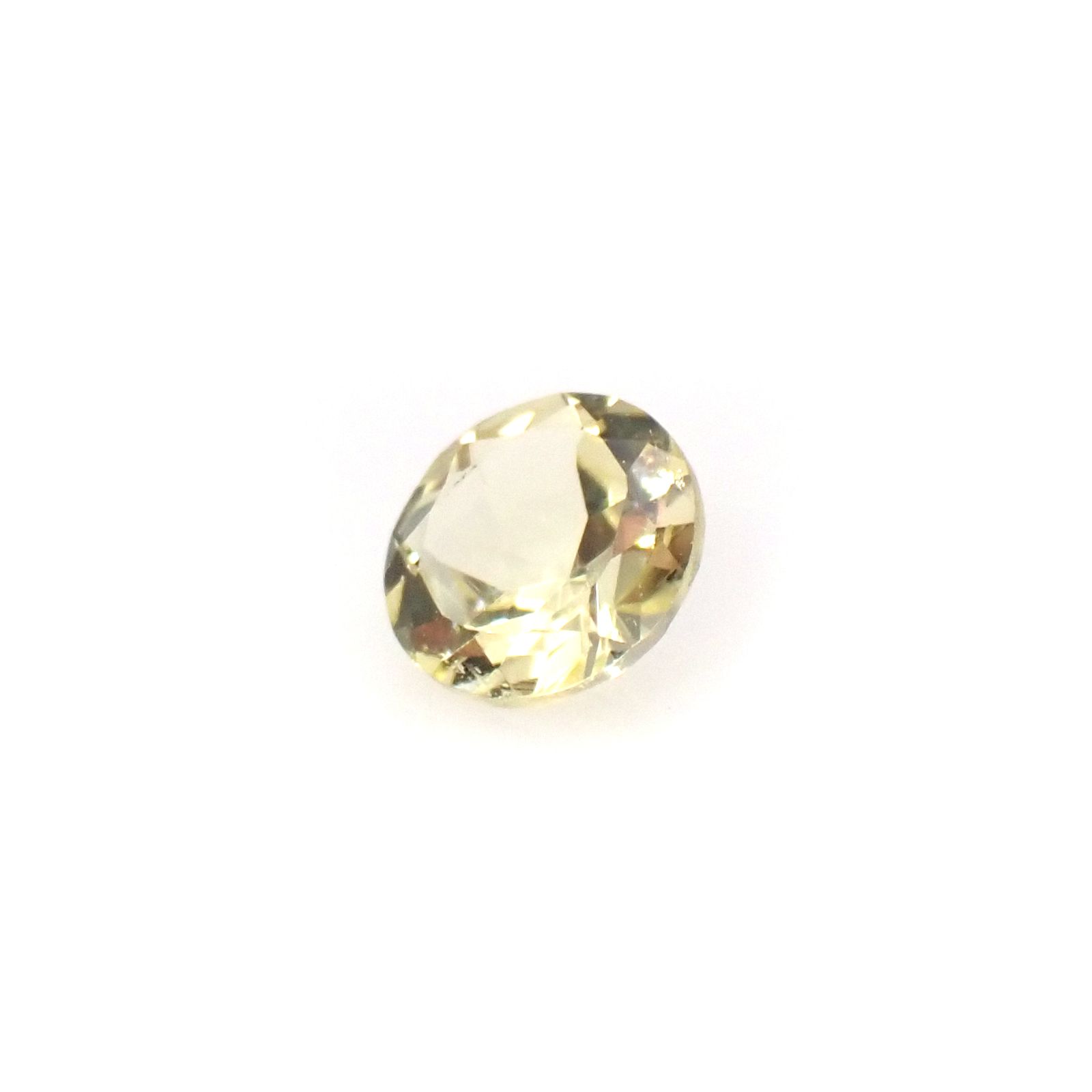 イエローダンビュライト タンザニア産 0.33ct[240125459]4.5x4.5mm前後