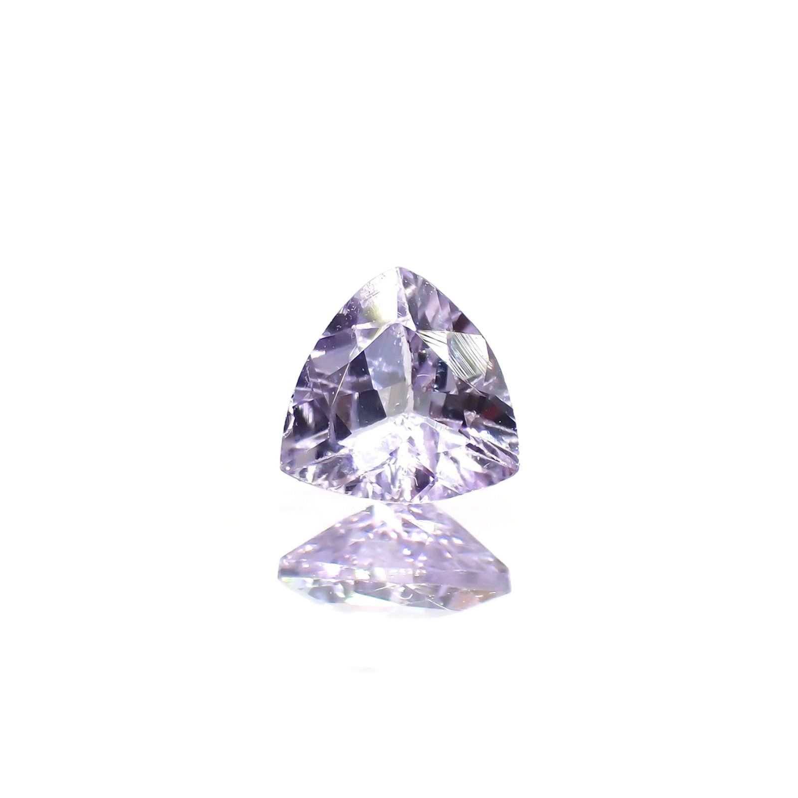 ラベンダーゾイサイト(宝石名ゾイサイト)タンザニア産 識別済 0.38ct / 5x5mm前後 [220115057]