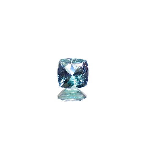 ブルーグリーンコーネルピン(宝石名ブルーグリーン・コーネルピン)タンザニア産 0.21ct 識別済[240527682]3.6x3.6mm前後
