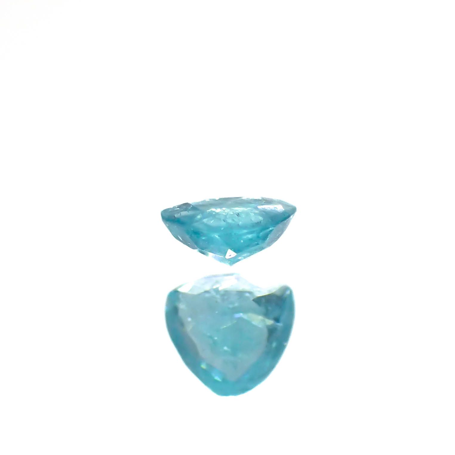 パライバトルマリン ブラジル・パライバ州バターリャ鉱山産 0.068ct[231225248]2.8x2.8mm前後
